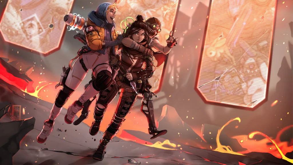 Wraith Octane Wattson Apex 4k Wallpaper