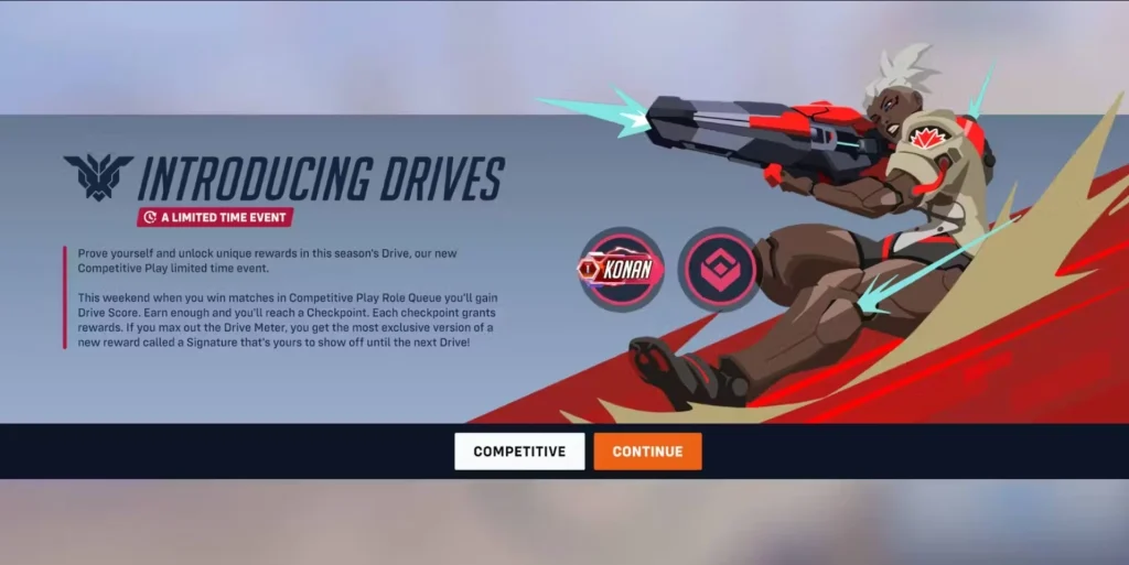 Overwatch — Drive Event Boosting