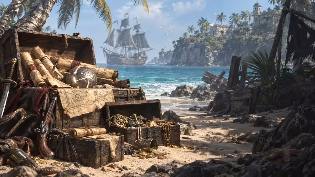 Assassins Creed: Black Flag Resynced Unlock All Collectibles