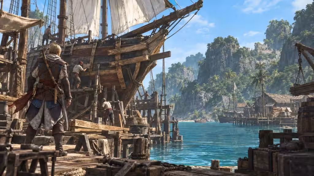 Assassins Creed: Black Flag Resynced Unlock All Ship Upgrades