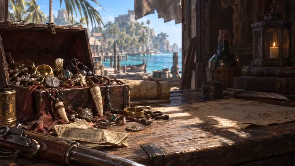 Assassins Creed: Black Flag Resynced Unlock All Trinkets