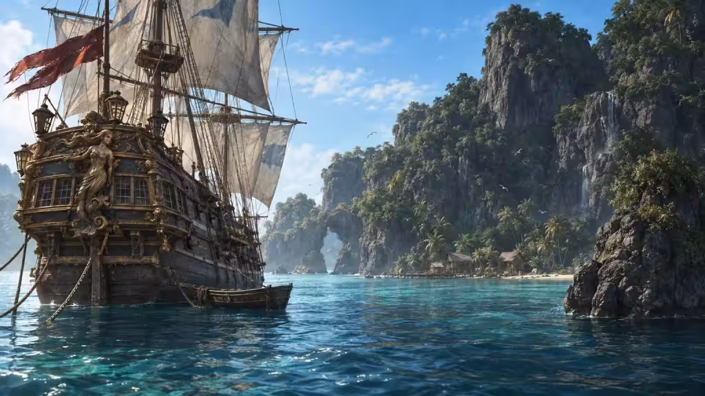 Assassins Creed: Black Flag Resynced Unlock All Ship Cosmetics