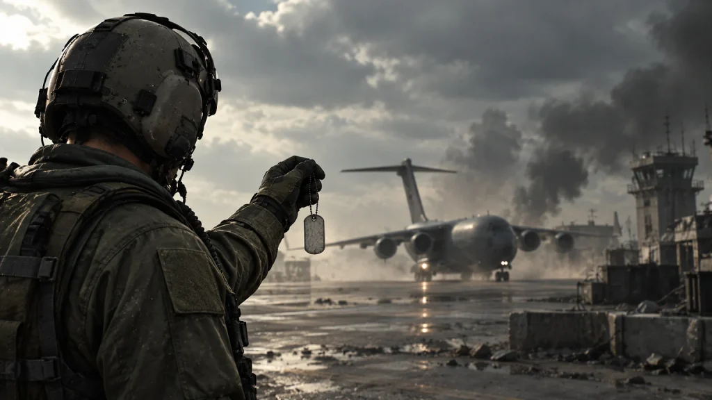 Battlefield 6 Flight Dispatcher Dog Tag