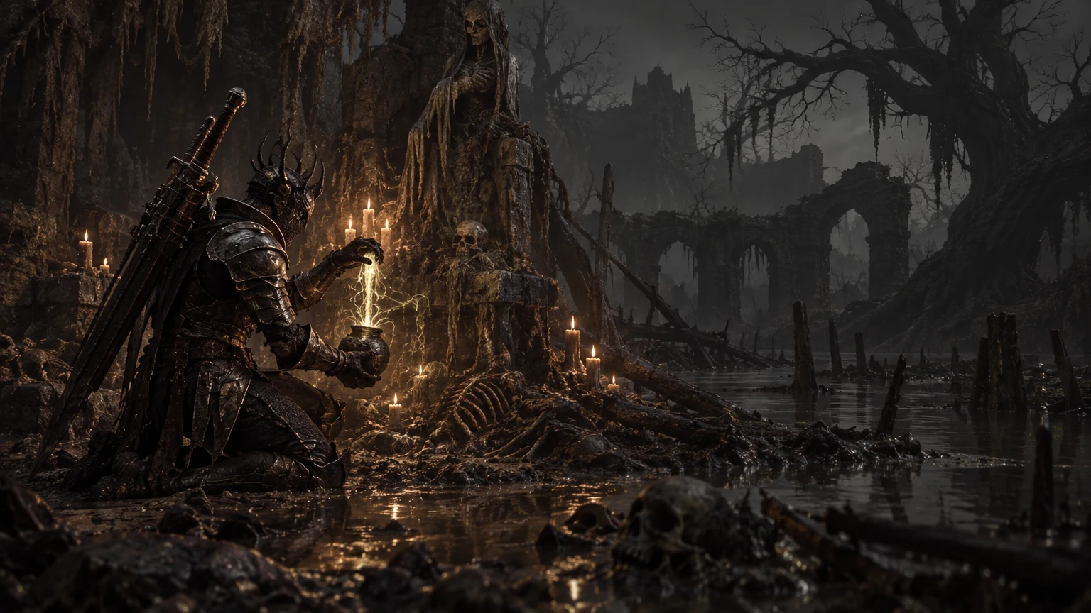 Mortal Shell 2 — gloom farming at the shrine