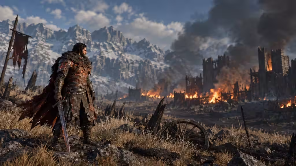 Crimson Desert — Scorchflame Armor Set
