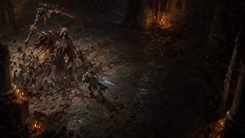 Diablo IV Corrupted Reaper — Uber Boss Kill · Seasonal