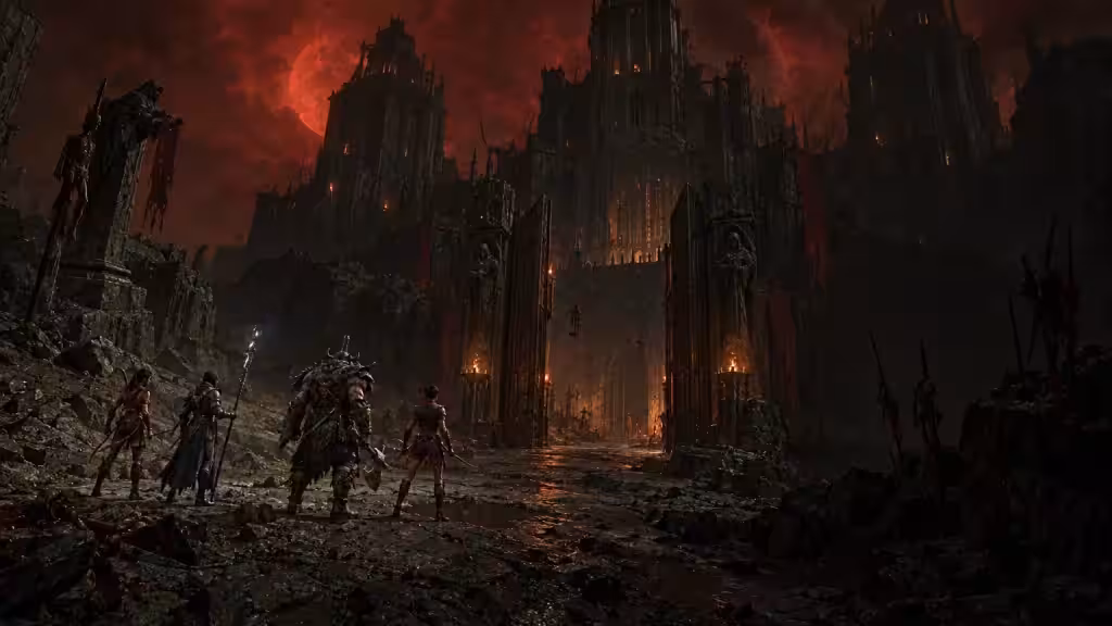 Diablo IV Dark Citadel — All Three Wings · Eternal