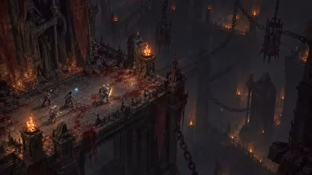Diablo IV Dark Citadel — All Three Wings · Seasonal