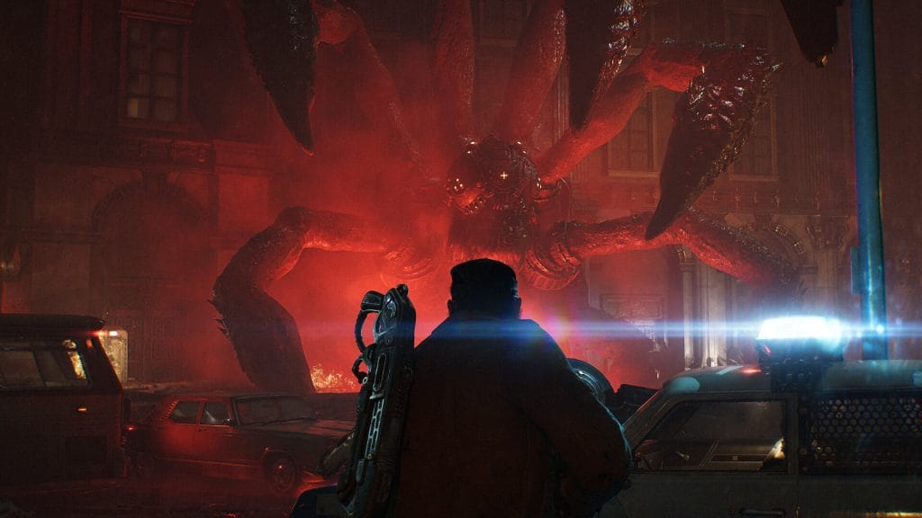Gears of War E-Day corpser in the city