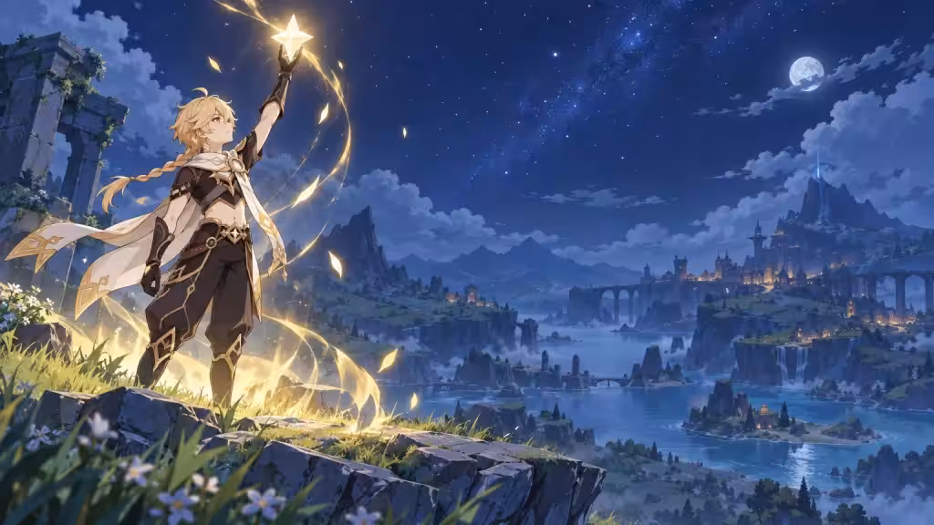 Genshin Impact Character 1–90 Ascension