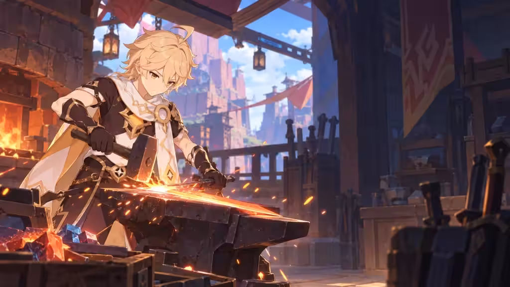 Genshin Impact Weapon 1–90 Ascension