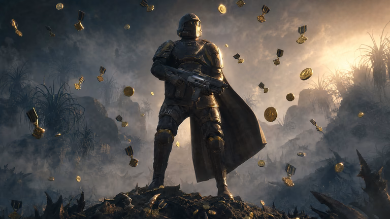 Helldivers 2 — Warbond Medals card