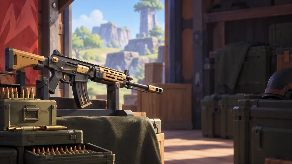 Palworld Legendary Assault Rifle + 9999 Ammo