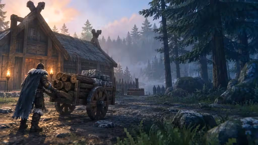 Valheim Timber and Stone Haul