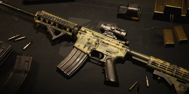 WARDOGS Digital Wood M4 skin