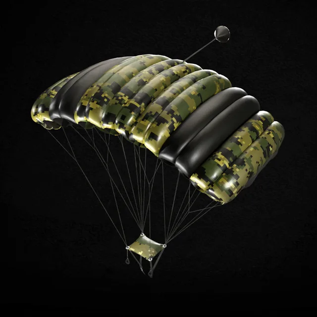 WARDOGS Digital Wood Sport Parachute skin