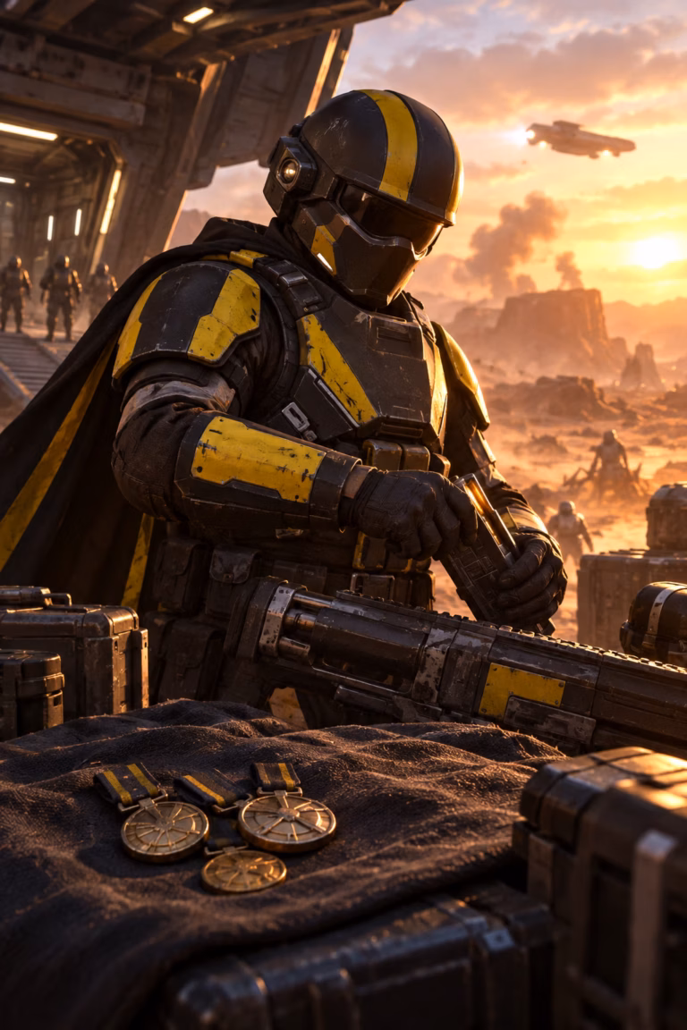 Warbond Medals - Neonsect artwork